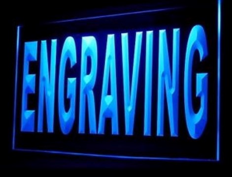 Engraving LED Neon Sign